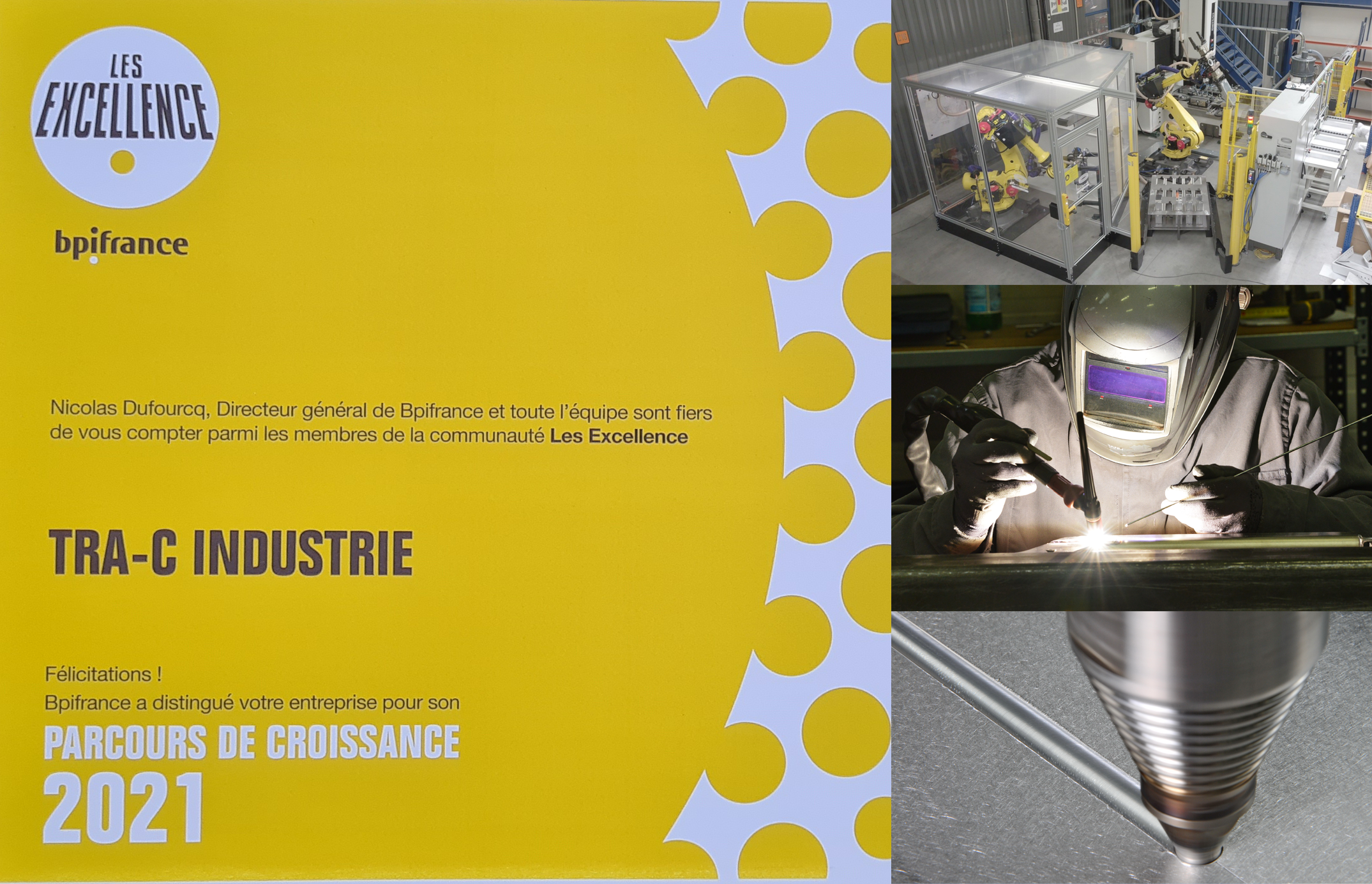 TRA-C industrie fait partie de BPI Excellence