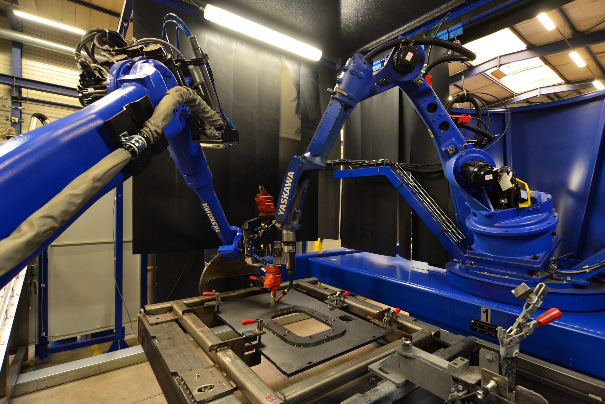 Manufacturing of robotic cells